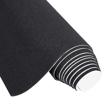 Backed Adhesive Foam Padding 1/16'' Thick x 12'' W x 59'' L, Black Thin Neoprene Sh