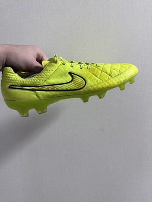Nike Tiempo Legend ACC Yellow Football Soccer Cleats Boots US13