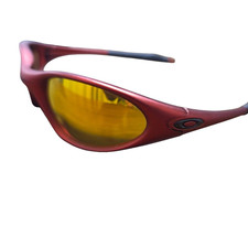 Mint Oakley Minute 1.0 Metallic Red Sunglasses Vintage Rare Authentic