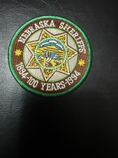 Sheriffs Department, Nebraska Obsolete Patch