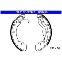 2X Bremsbackensatz Hinten FüR VW Transporter 70A 70E 70H 70L 90 Bis 03 ATE AET