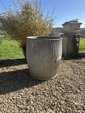 Vintage Galvanised Dolly  Tub Garden Planter Quality Original The Popula Tub