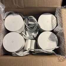Google Wifi Mesh System 4-Pack Set AC-1304 with Power Supplies