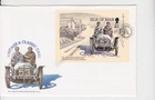 Unaddressed Isle of Man FDC First Day Cover 1995 Vintage Classic Cars SHEET
