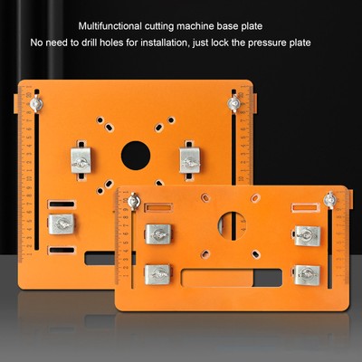 Cutting Machine Base Plate Electricity Circular Saw Trimmer Edge Guide Position