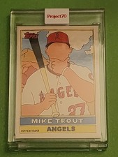 2021 Topps Project 70 - 1976 Topps Baseball Mike Trout #27 /3071