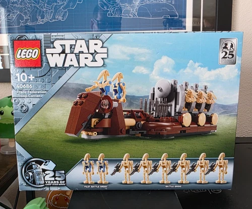 LEGO 40686 STAR WARS Trade Federation Troop Carrier 262 Pcs GWP New NIB Retired