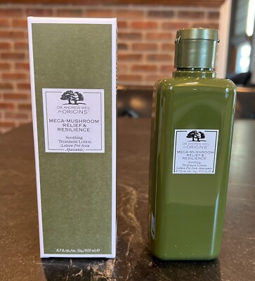 Dr. Andrew Weil ORIGINS Mega-Mushroom Resilience Soothing Lotion ~ 6.7 oz NIB