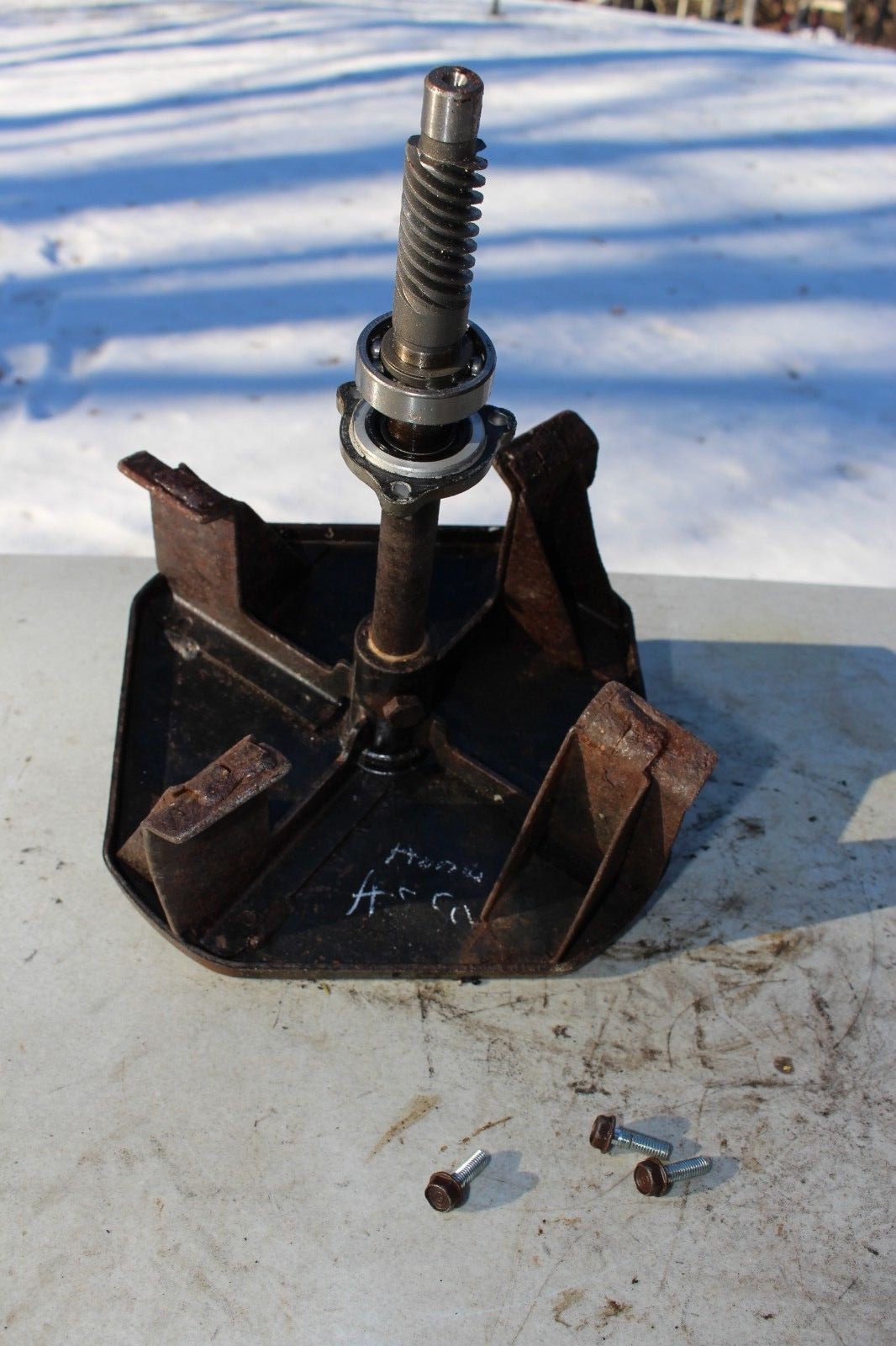 Honda HS50 Crawler Impeller Fan, Shaft, TRACK snowblower eBay