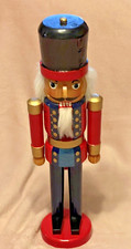 Nutcracker Wooden Toy Soldier Imperfections In Photos VINTAGE