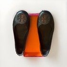 Tory Burch Women's Black Leather Flats - Size 8 - Classic Style - Only Worn Once — photo 2