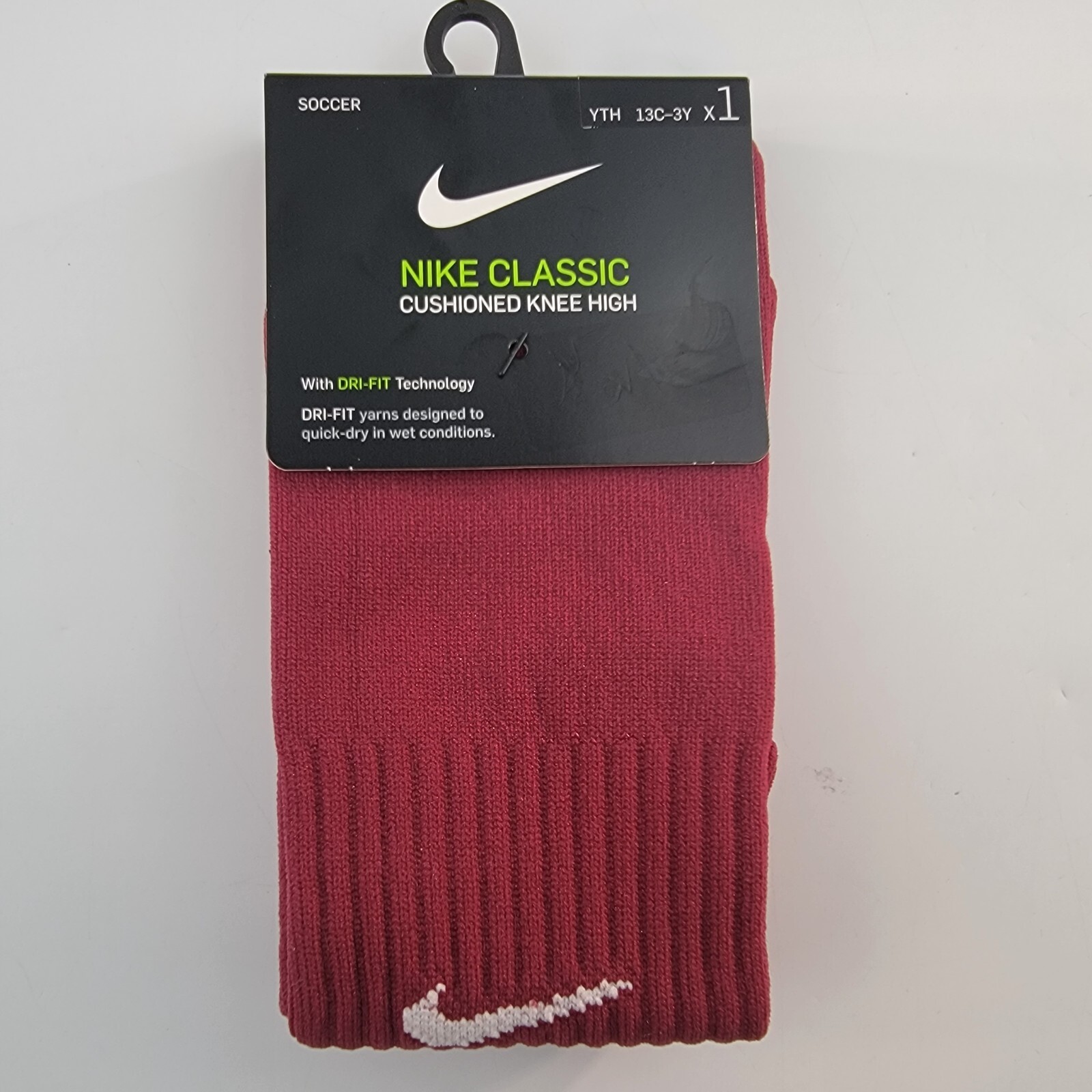 maroon nike soccer socks