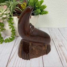 Ironwood Sea Lion Nautical Beach Coast Handmade in Mexico