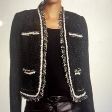Rebecca Taylor tweed back blazer 4