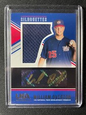 2018 Panini USA Stars & Stripes William Overton Autographed Jersey Black #28/39!