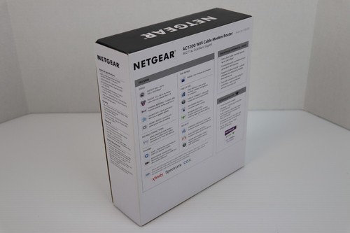 Netgear AC1200 WiFi Cable Modem Router Model C6220 Complete 802.11ac DOCSIS 3.0 - Afbeelding 5 van 9