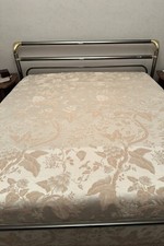 COPERTA LEGGERA IN MISTO SETA/COTONE BEIGE LUCIDO ANNI 50!