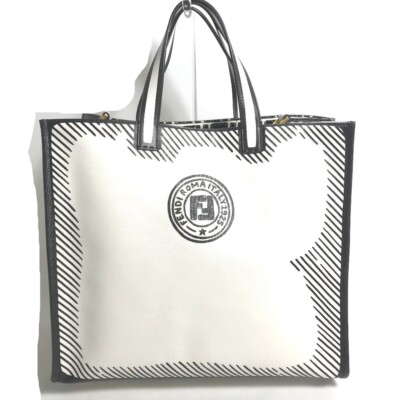 FENDI 8BH357 Joshua Vides collaboration Shopper bag Shoulder Bag