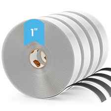 Butyl Sealing Tape Black, 1" X 30' X 1/8" Plumbers Putty Tape, RV Window Sealant