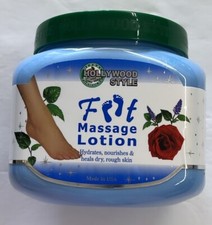 2PK Hollywood Style Feet Massage Lotion 325g Hydrates, Nourishes  Heal dry Skin