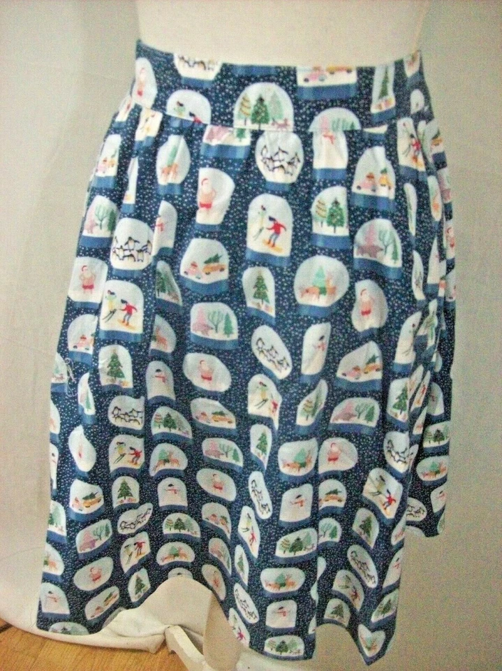 Modcloth RETROLICIOUS Snow Globe Christmas Skirt Sizes XS,S,M,L,XL,2X,3X (B259) - Image 4 of 4