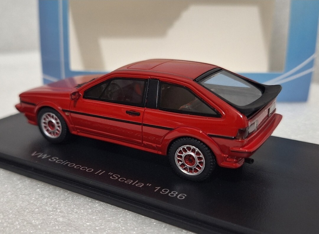VW Volkswagen Scirocco II Coupe 16V Red 1986 1:43 Neo