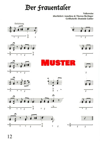 Steirische Harmonika Griffschrift Leichte Lieder für Steirische Harmonika Band 2 - Bild 7 von 7