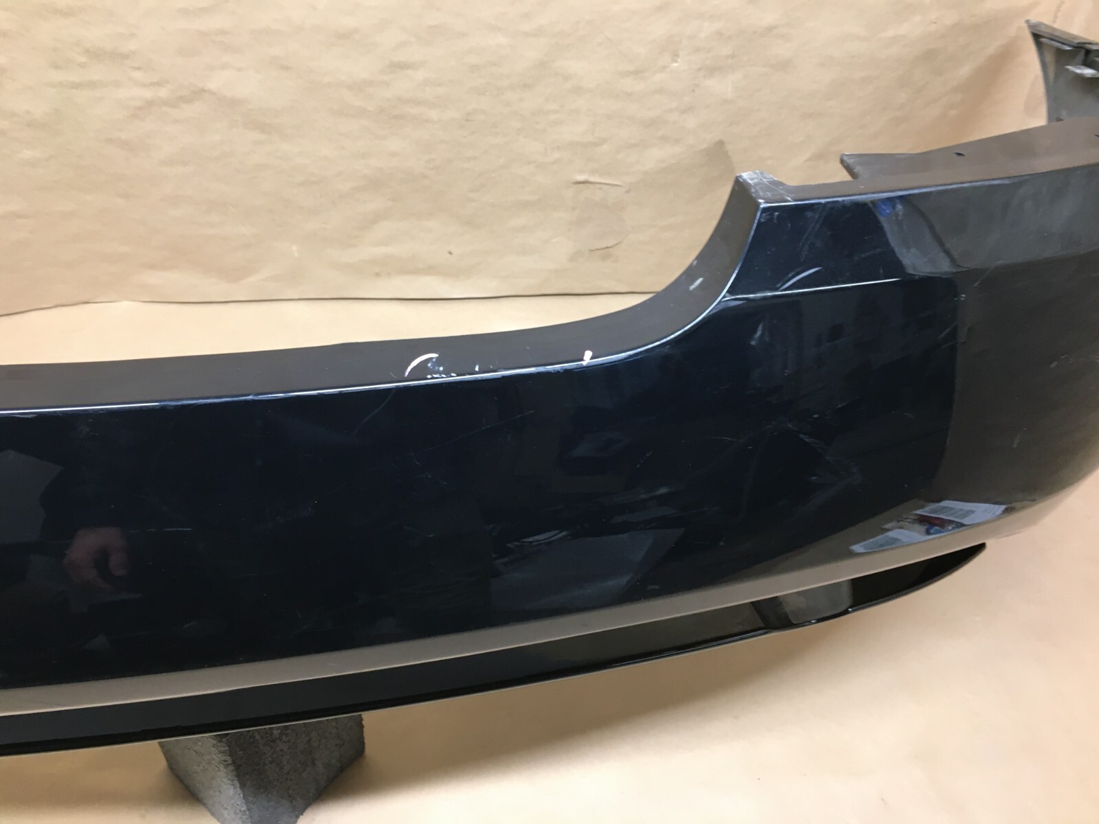 Genuine 2005-2011 ASTON MARTIN DB9 DB-9 Rear Bumper Cover OEM 05 06 07 08 Black