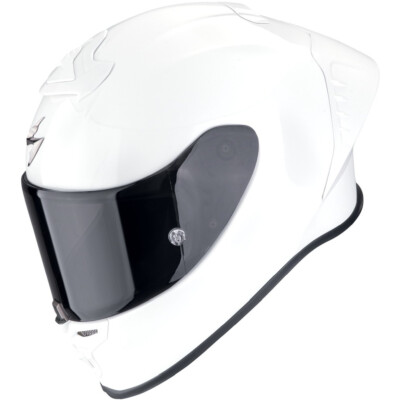 SCORPION Exo-R1 Evo II Air SOLID Perlmutt Weiss Integralhelm Gr. L 59/60