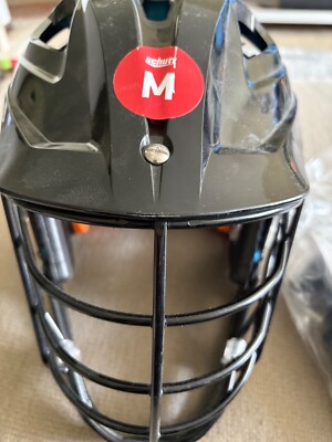 Schutt STX Stallion 600 Lacrosse Helmet Black  Size Medium
