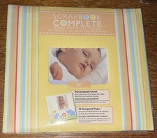 RARE NEW Tapestry CR Gibson Complete Scrapbook Photo Album 12x12 Baby Animals