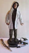 1994 HASBRO GI JOE ~ ACTION FIGURE DOLL With CLOTHES, STAND & ACCESSORIES ~ 11"