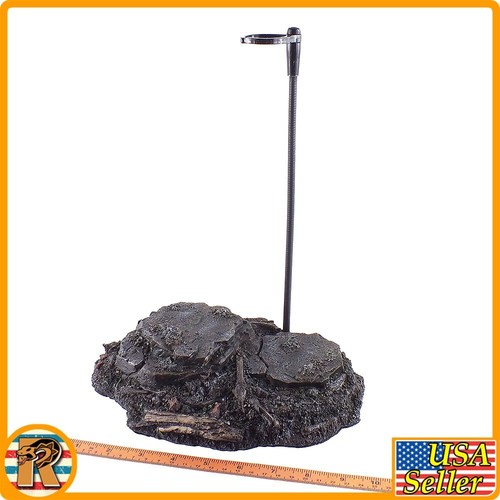 Amazon Soldier Female (Black) - Rock Display Base - 1/6 Scale - TBleague Figures