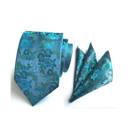 Set fazzoletti quadrato da uomo elegante e colorato fiore paisley - Foto 11 di 15