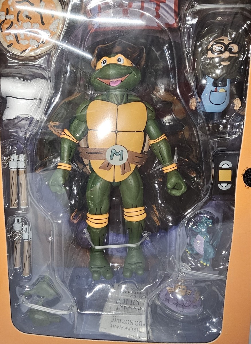 Toys Donatello Target Neca Tmnt 2024 NECA TMNT Pizza Club Michelange Teenage  Mutant Ninja Turtles Target, image size:876x1200