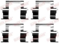 Quick Brake 109-1274 ZubehöRsatz, Scheibenbremsbelag Passend FüR Isuzu Opel