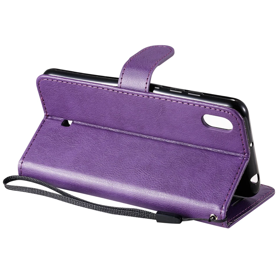 Luxury PU Leather Flip Wallet Case Phone Cover for LG V20 V30 V40 V50 K12 Plus - Image 4 of 4