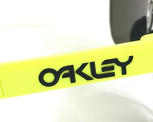 Oakley Sunglasses Frogskins Range OO9284-1555 Tennis Ball Yellow with Prizm Ruby - Picture 5 of 12