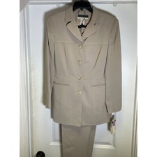 Matisse Studio 2-Piece Khaki Pantsuit Women's Size 8 NWT