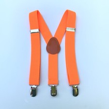Baby Toddler Children Boys  Girls Plain Y-Back Elastic Suspenders