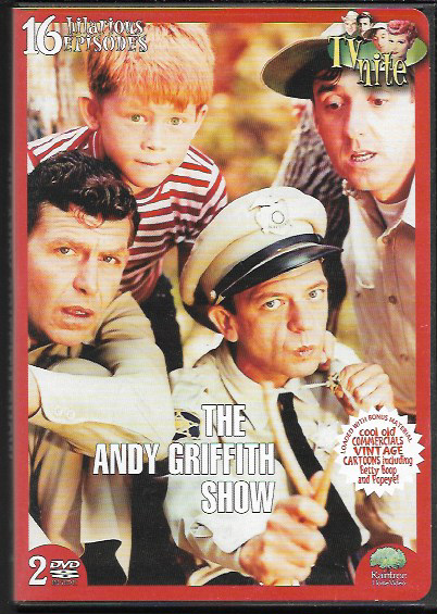 THE ANDY GRIFFITH SHOW 16 HILARIOUS EPISODES GENUINE R1 DVD NTSC 2-DISC SET