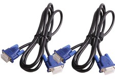 Box of 2 Horton VGA Cables; Male to Male, 15-Pin, 6ft, E246588