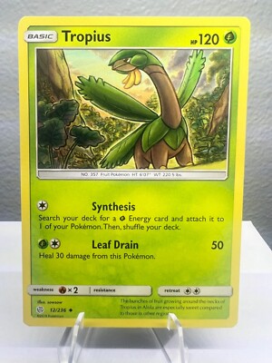 Pokemon TROPIUS Sun & Moon Cosmic Eclipse 12/236 NM/Mint