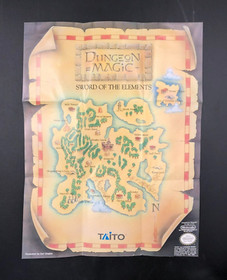 Dungeon Magic: Sword of the Elements (Nintendo Entertainment System, NES) CIB