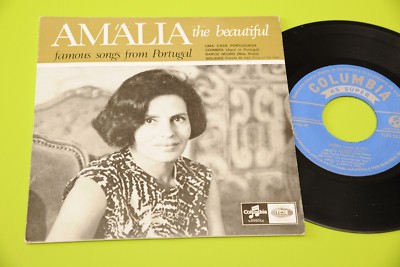 Amalia Rodriguez EP The Beautiful 4 Lieder Ovp Portugal '60 EX