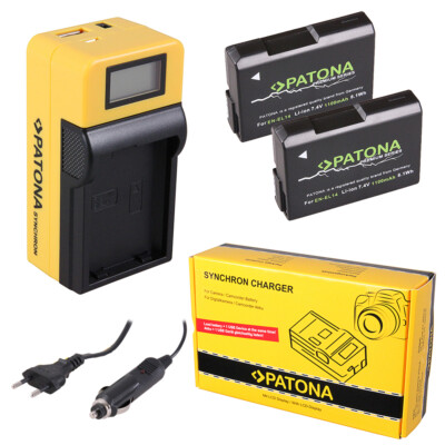 CARICABATTERIA FOTOCAMERA MH24 per Nikon EN-EL14 D5300 P7000 P7800