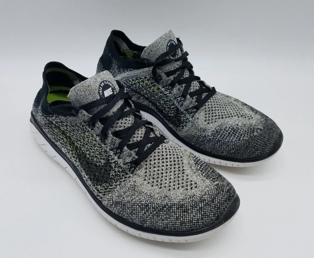Nike Free RN Flyknit 2018 Women s Running Shoes Size 11.5 Black