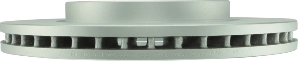 Rotor de freno de disco delantero Bosch QuietCast para Acura RDX 2007-2012 Foto 4 de 4