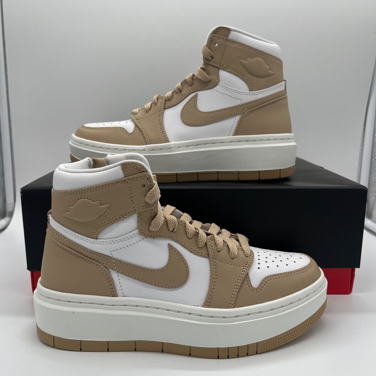 Nike Air Jordan 1 Elevate High White Desert Sneakers DN3253 Nike Air Jordan 1 Elevate High White Desert Sneakers DN3253