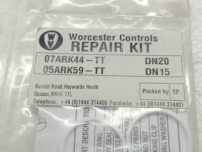 WORCESTER 07ARK44-TT/05ARK59-TT REPAIR KIT LOT OF 4
